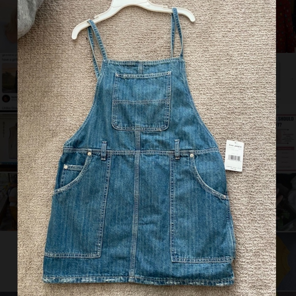 Free people denim dress